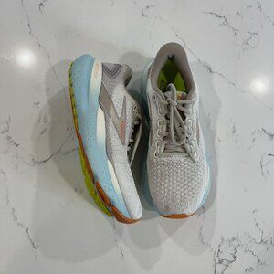 Brooks Glycerin 21 Coconut Aqua Autumn Sunset Women's size 8.5 sneaker chunky